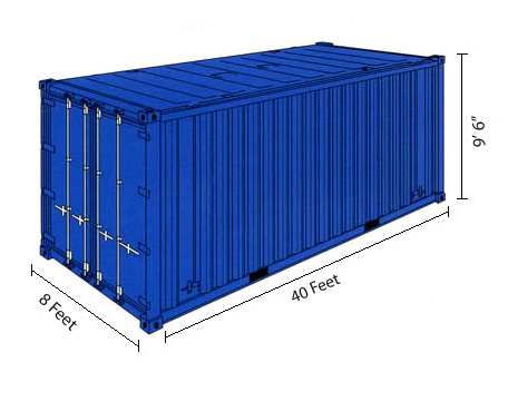 40 Cube Foot Cont act 1 - 40 Foot Shipping Containers and New Shipping Containers for Sale
