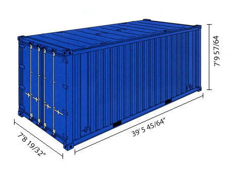 Normal 40 Foot Cont 2 1 - 40 Foot Shipping Containers and New Shipping Containers for Sale