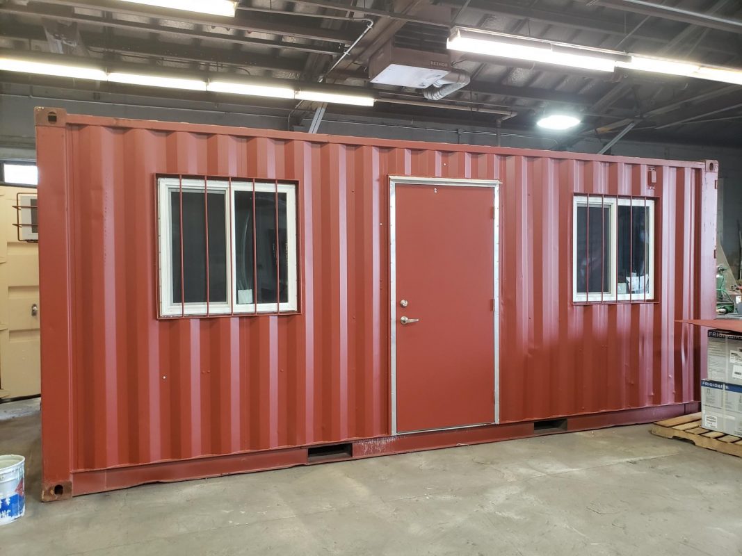 20 Used Office Container with Exterior Painted - Gallery