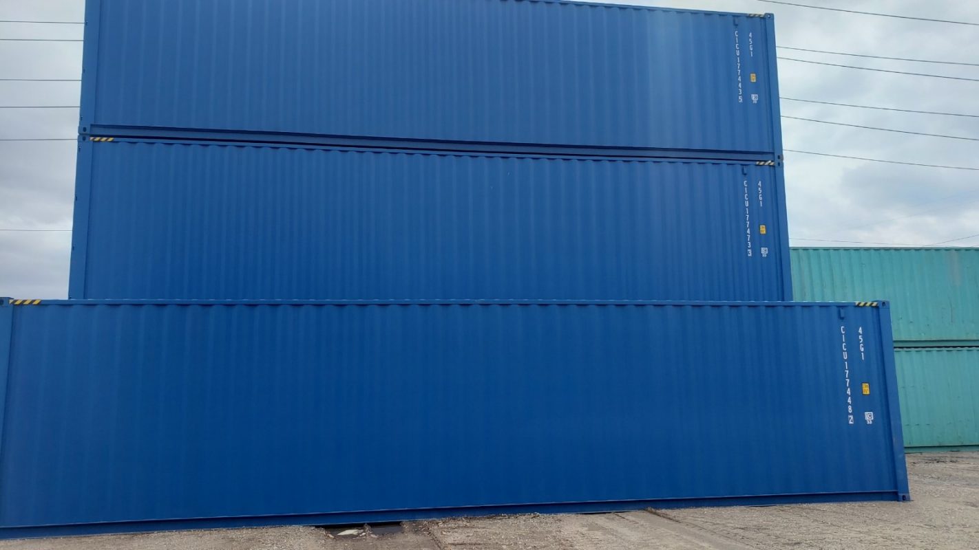 40 New HC Blue - New Shipping Containers for Sale