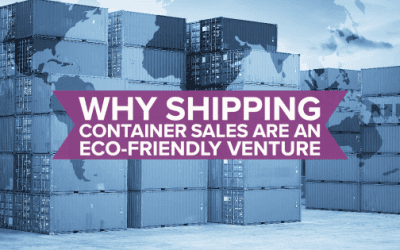 Why Shipping Container Sales Are an Eco-Friendly Venture