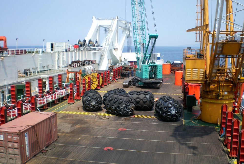 steel shipping container